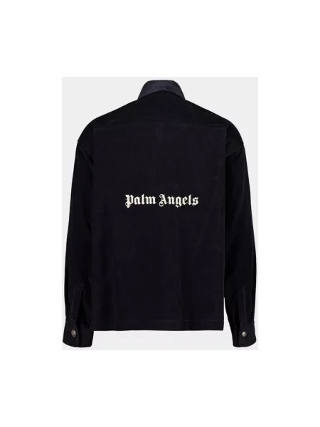 Kurtka Palm Angels klasyczna z logo czarna