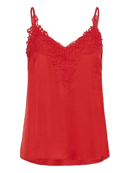 Cream Bluză CRAnna' roșu