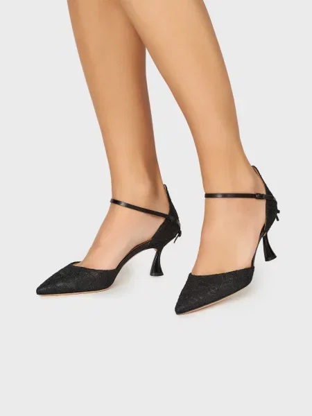 Полуботинки Casadei черные
