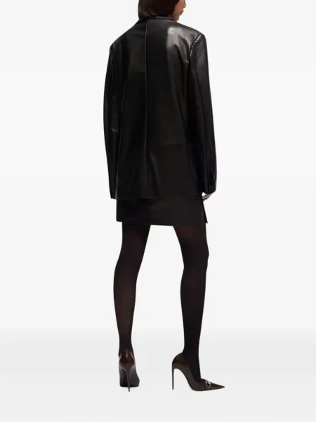 Geacă Gucci cu două rânduri de nasturi negru