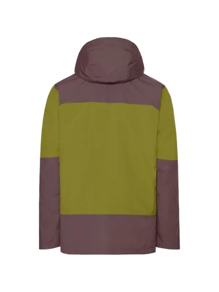 Jakna Jack Wolfskin s kapuljačom zelena