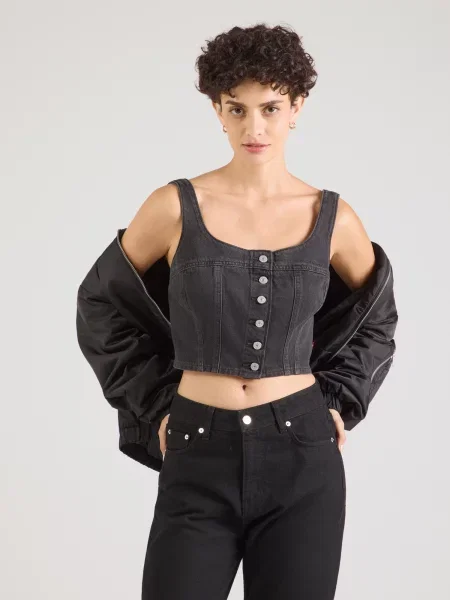 LEVI'S ® Top AUDRA denim čierny