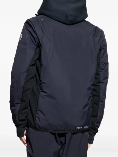 Geacă cu puf Moncler Grenoble albastru
