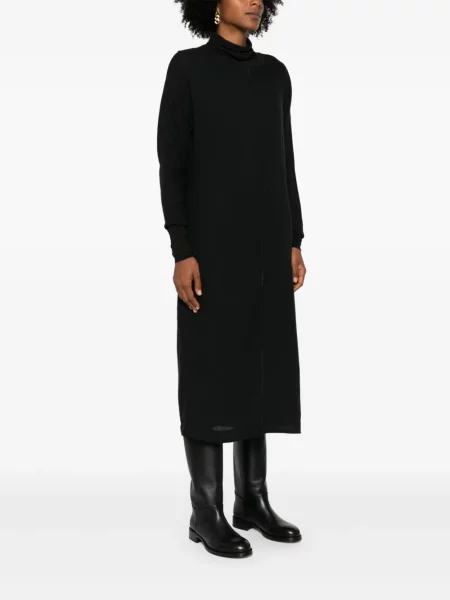 Rochie maxi Kristensen Du Nord de costum negru