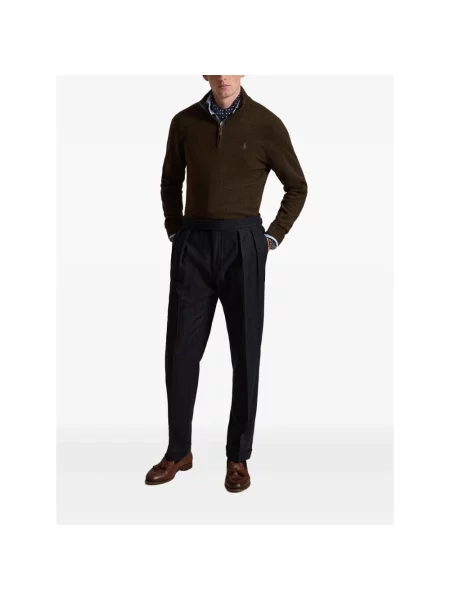 Sweter Polo Ralph Lauren brązowy