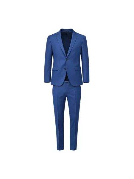Garnitur Patrizia Pepe wełniany niebieski