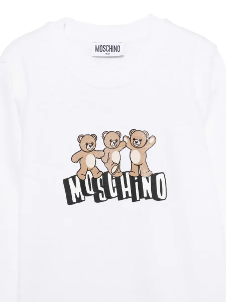 Bluza dziecięca Moschino biała