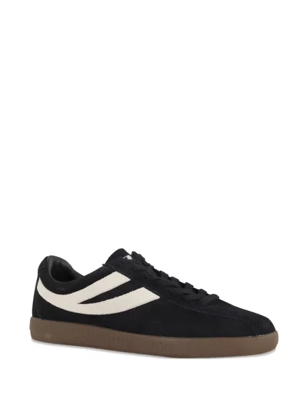 Ριγέ sneakers Superga μαύρο