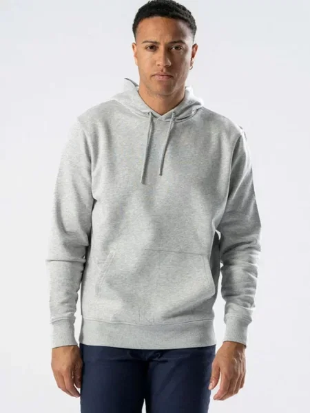 TEESHOPPEN Pulover Sweatshirt Hoodie gri