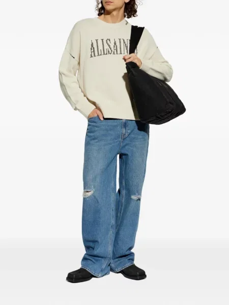 Pulover Allsaints cu autograf