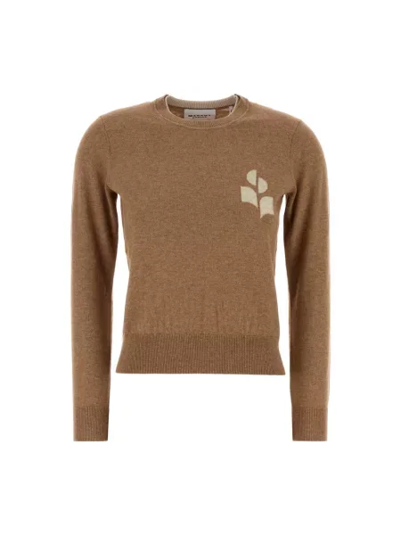 Sweter Marant Etoile brązowy