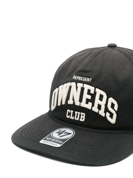 Șapcă Represent cu broderie negru