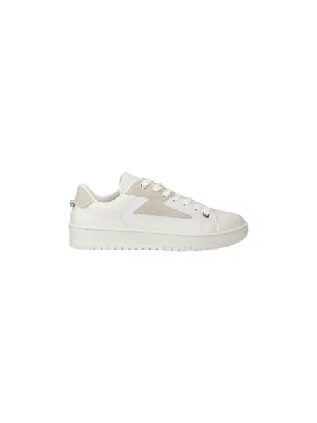 Neil Barett sneakersy skórzane DURAN białe