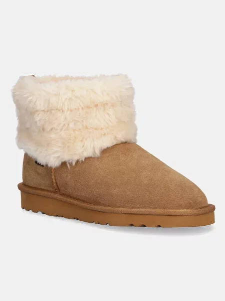 Замшевые сапоги Answear.lab коричневые