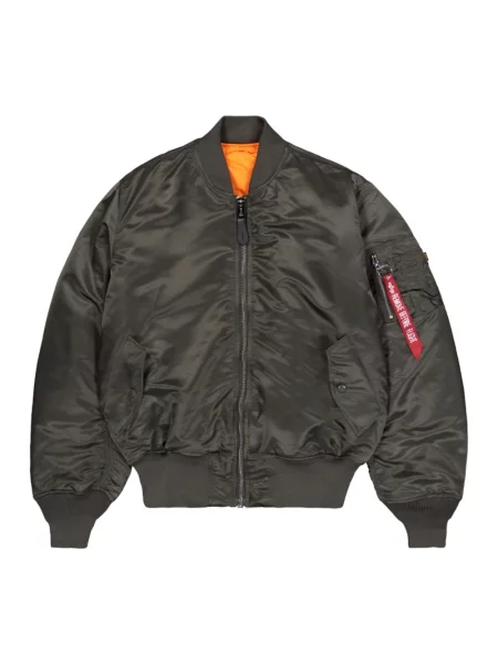 Kurtka bomber Alpha Industries dwustronny szary