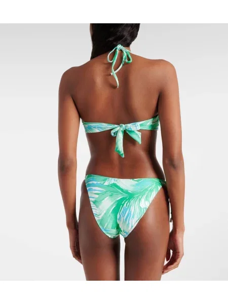 Bikini Melissa Odabash cu model floral albastru