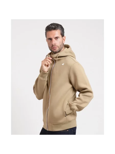 Bluza polarowa K-way polarowa beżowa