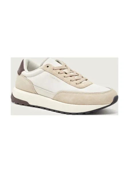 Sneakerși Calvin Klein bej