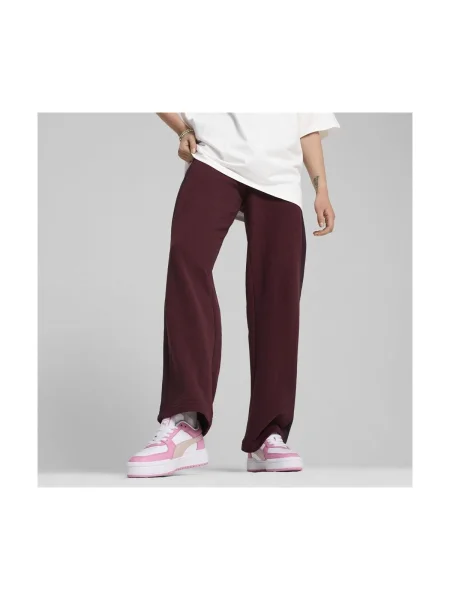 Pantaloni Puma bordo
