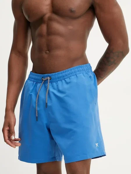 Плувни шорти Hackett London лилаво синьо