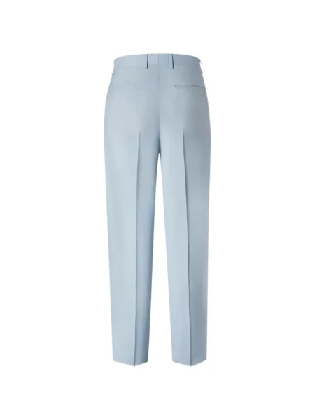 Pantaloni Fendi plisate albastru