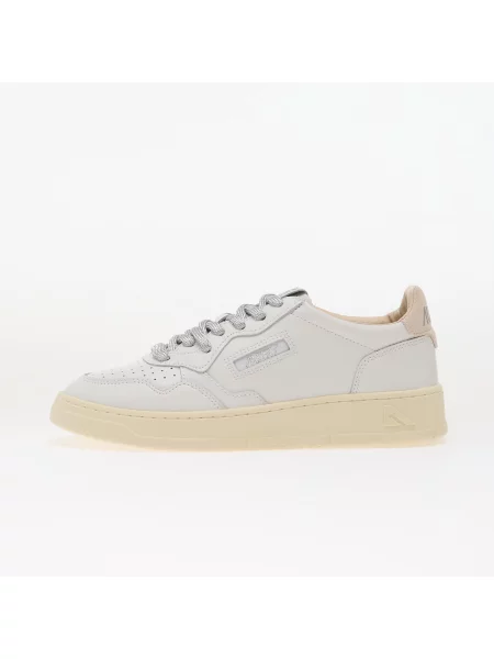 Sneakers Autry Medalist Low Wom White/ Silver EUR 39 alb