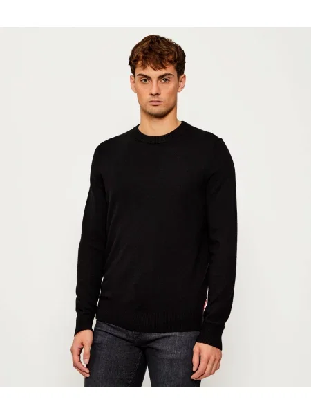 Joop! Jeans De lână pulover Laurelor negru