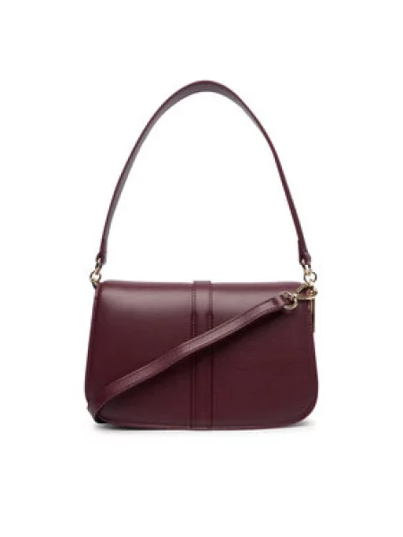 Tommy Hilfiger crossbody torbica iz umetnega usnja rdeča