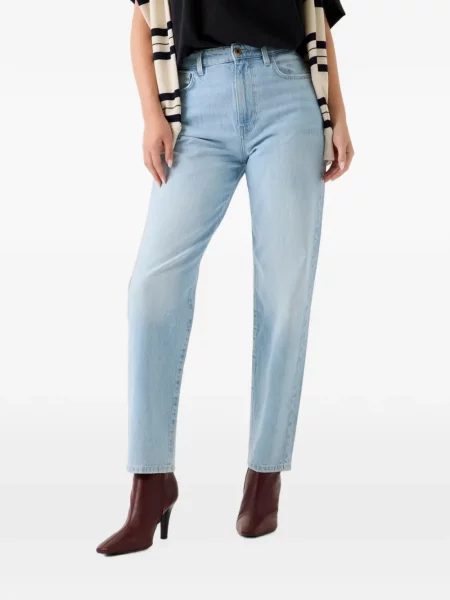 Blugi mom fit Guess albastru