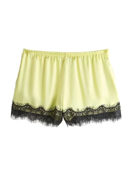 Next Kalhoty světle zelená černá