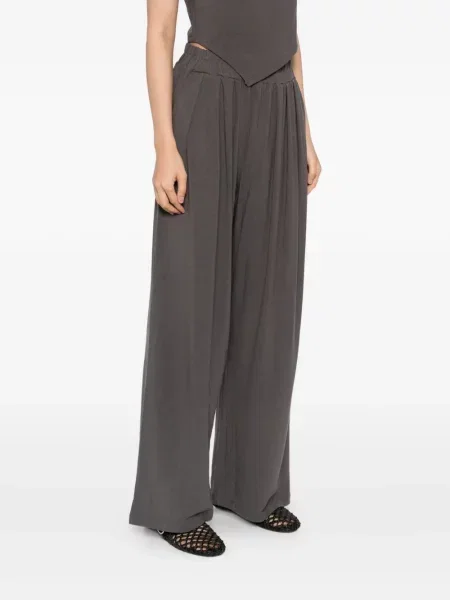 Top B+ab z dżerseju szary