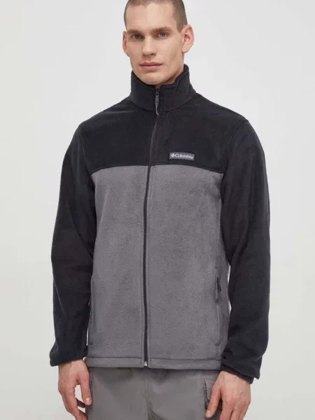 Sportska dukserica Columbia Steens Mountain bez uzorka crna