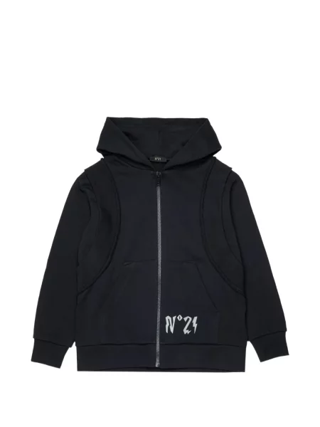 Bluza z kapturem dziecięca N°21 czarna