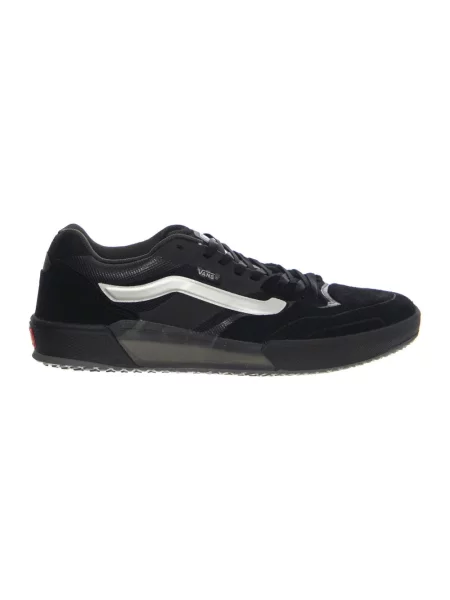 Sneakersy Vans skórzane czarne
