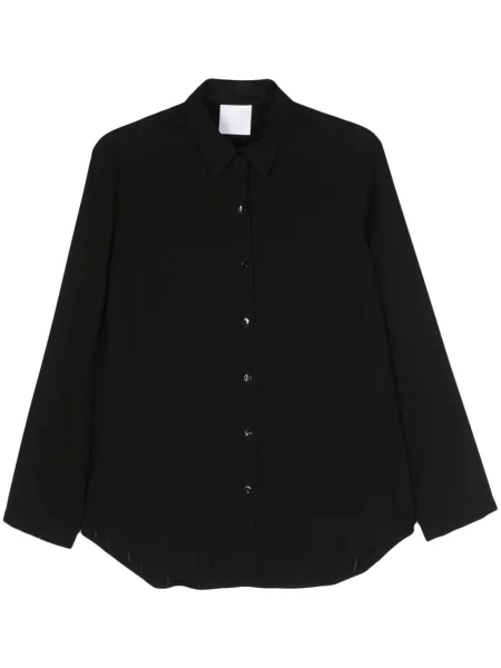 Cămașă Paris Georgia din crep negru
