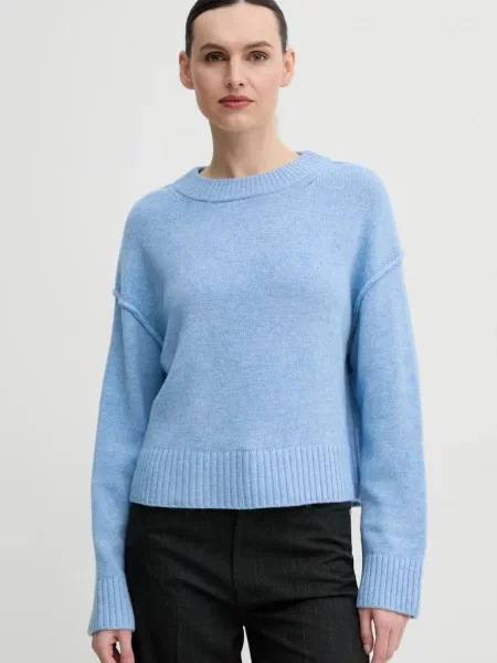 Day Birger et Mikkelsen pulover de lana Ulrikke femei albastru