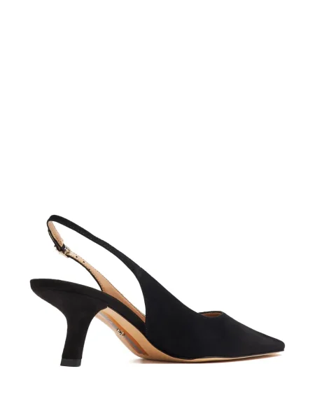 Pantofi cu toc Sam Edelman slingback negru