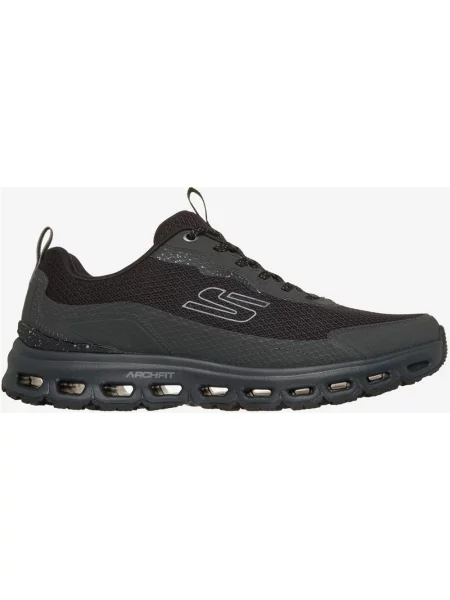 Buty do biegania Skechers Arch Fit Glide-Step All-Terrain Barnard Hill szary 40 czarny