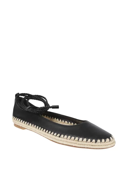 Balerini Max Mara din piele negru