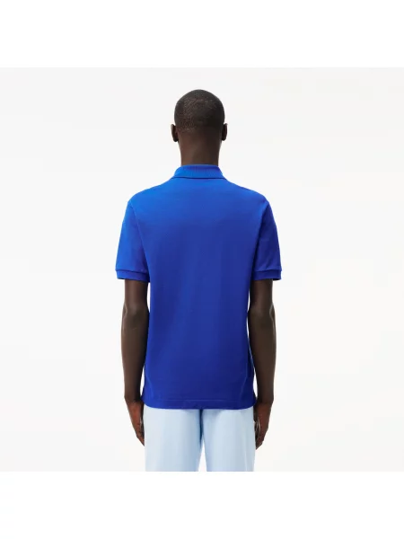 Lacoste Koszulka Polo Oryginał Petit Piqué granatowa