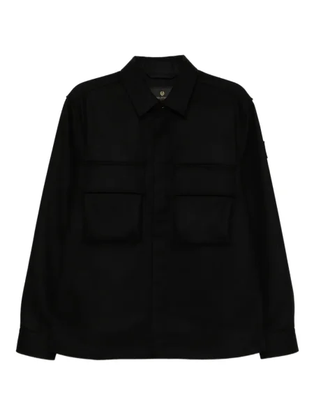 Geacă Belstaff cu petice negru