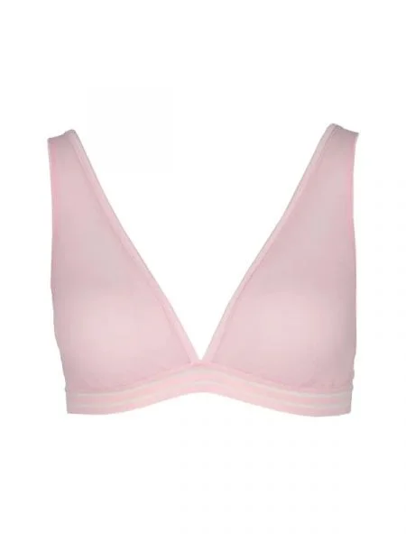 Hugo Bodywear Csipke melltartó SHEER rózsaszín