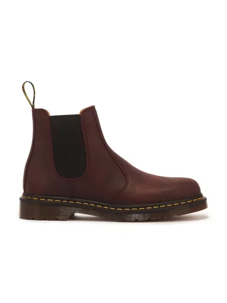 Pantofi Dr. Martens din piele roșu