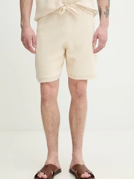 Tommy Hilfiger pantaloni scurți pentru femei cu bej