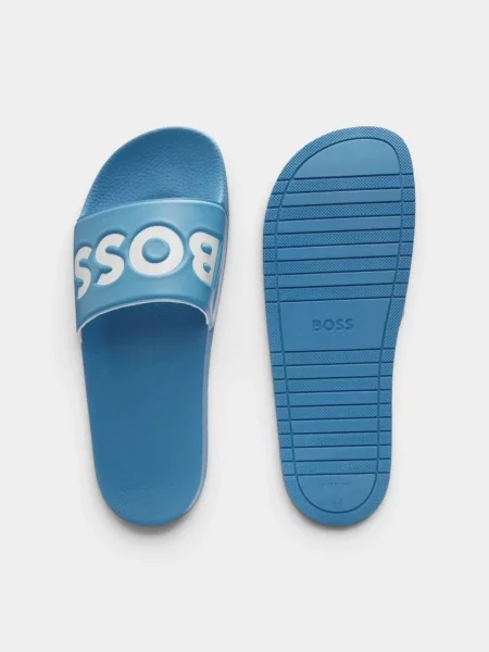 Шлепанцы Boss голубые