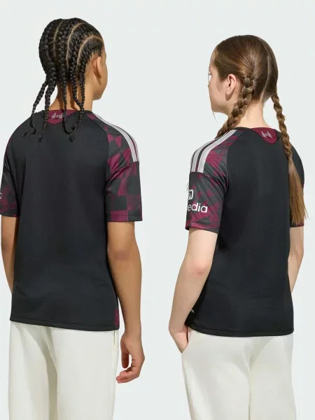 Дитяча Спортивна футболка adidas комбінований верх чорний