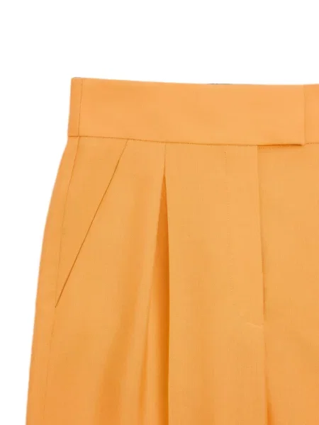 Pantaloni Valentino Garavani portocaliu