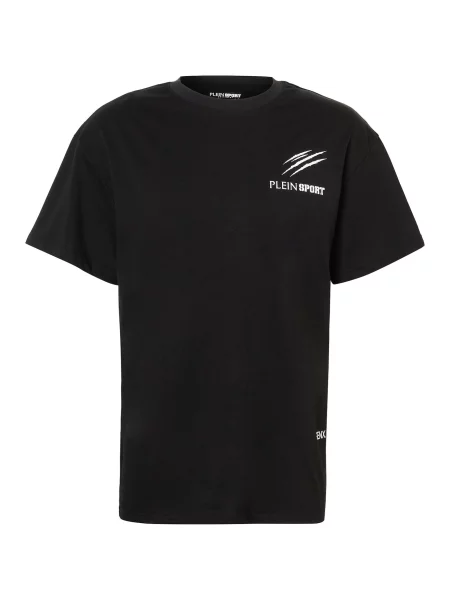 Plein Sport Tricou negru alb