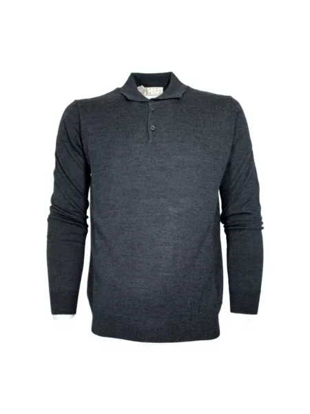 Sweter Cashmere Company wełniany szary
