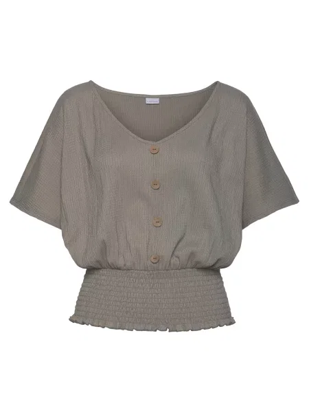LASCANA Tricou kaki
